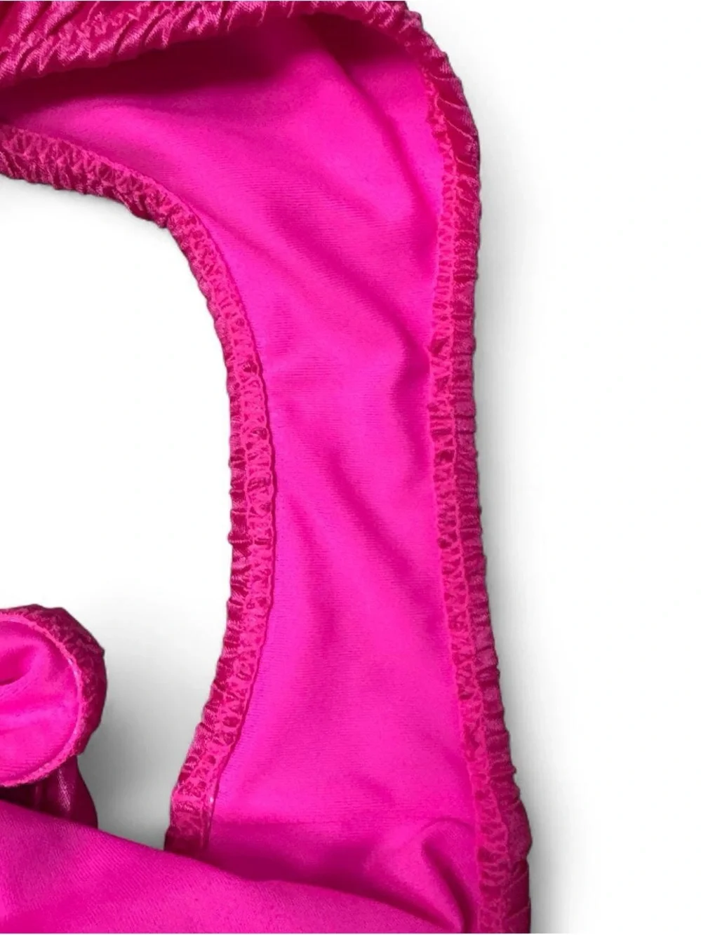 triangl swimwear Hot Pink Ruched Bikini Bottom Women’s Small Beach Summer